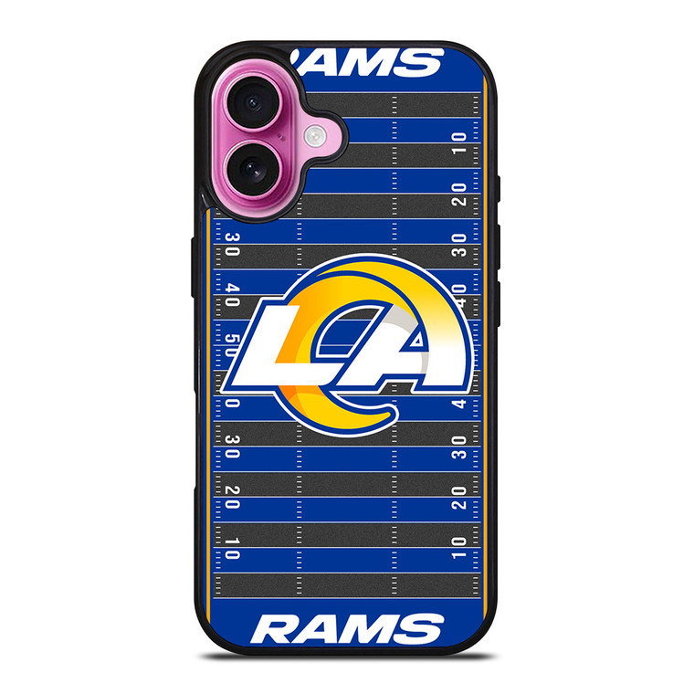 LOS ANGELES RAMS FOOTBALL FIELD iPhone 16 Plus Case Cover