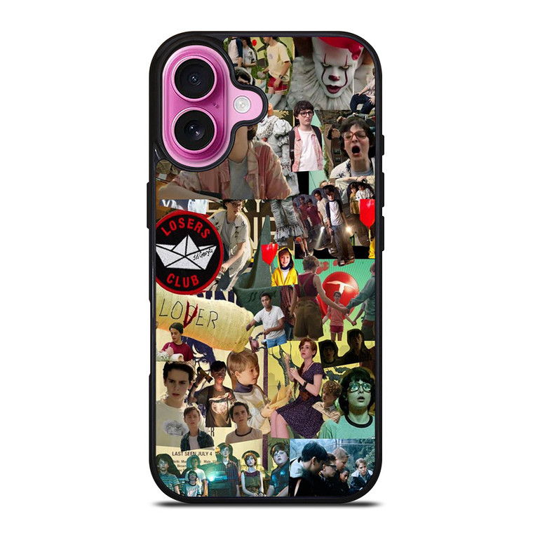 LOSERS CLUB IT MOVIES COLLAGE iPhone 16 Plus Case Cover