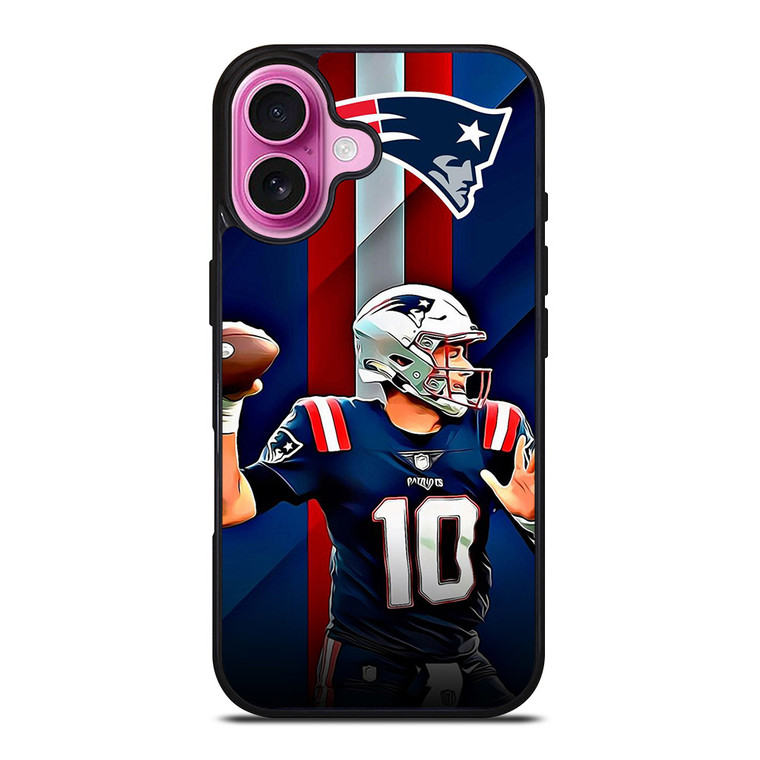MAC JONES NEW ENGLAND PATRIOT NFL 2 iPhone 16 Plus Case Cover