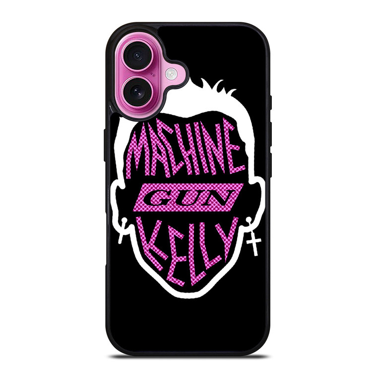 MACHINE GUN KELLY MGK RAPPER LOGO iPhone 16 Plus Case Cover MACHINE GUN KELLY MGK RAPPER LOGO iPhone 16 Plus Case Cover