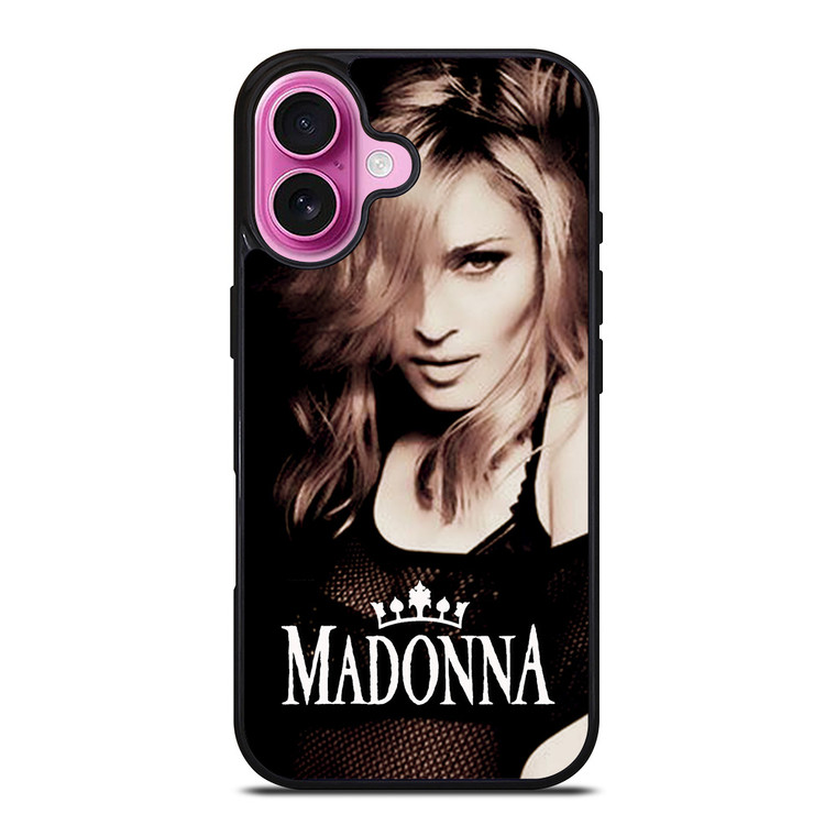 MADONNA QUEEN OF POP iPhone 16 Plus Case Cover