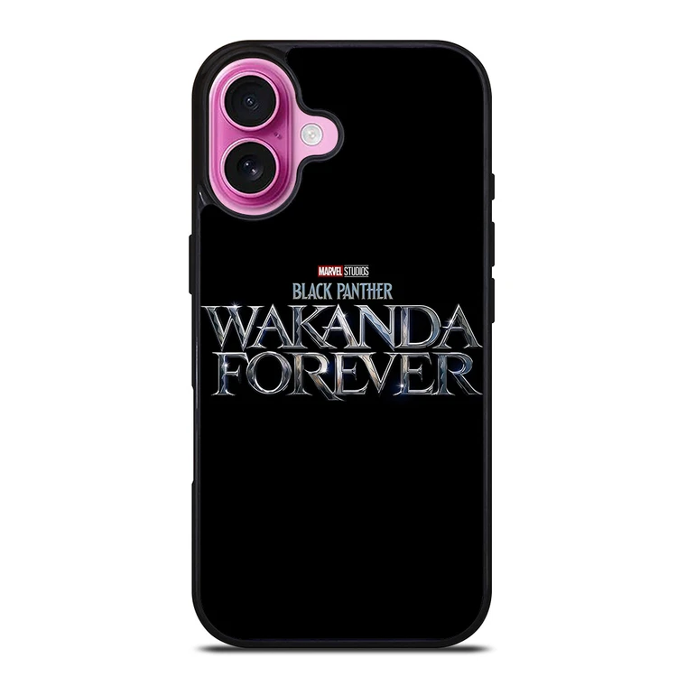 MARVEL BLACK PANTHER WAKANDA FOREVER iPhone 16 Plus Case Cover