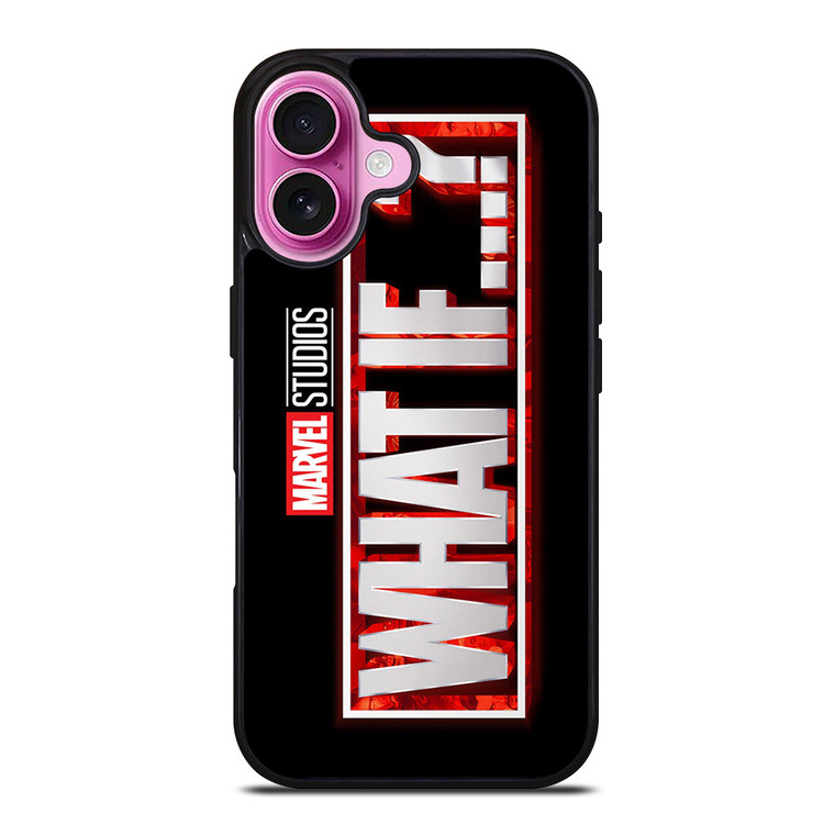 MARVEL WHAT IF MOVIES LOGO iPhone 16 Plus Case Cover