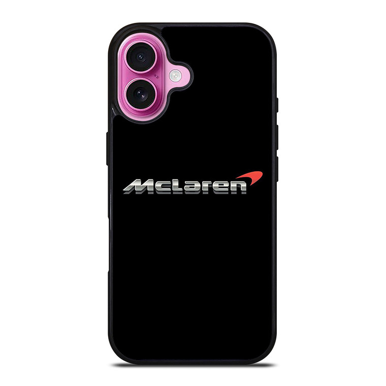 MCLAREN CAR LOGO iPhone 16 Plus Case Cover