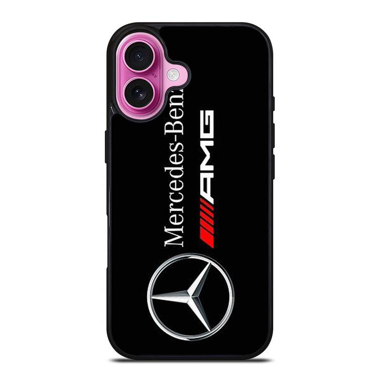 MERCEDES BENZ AMG BLACK iPhone 16 Plus Case Cover