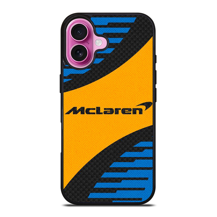 MERCEDES MCLAREN F1 FORMULA ONE LOGO iPhone 16 Plus Case Cover
