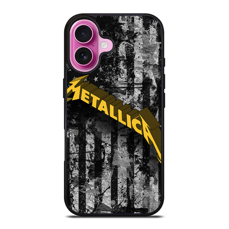 METALLICA AMERICA ROCK BAND iPhone 16 Plus Case Cover