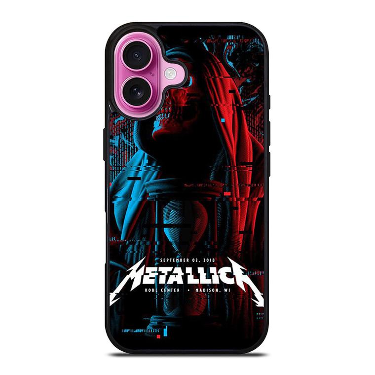 METALLICA BAND 2018 TOUR iPhone 16 Plus Case Cover