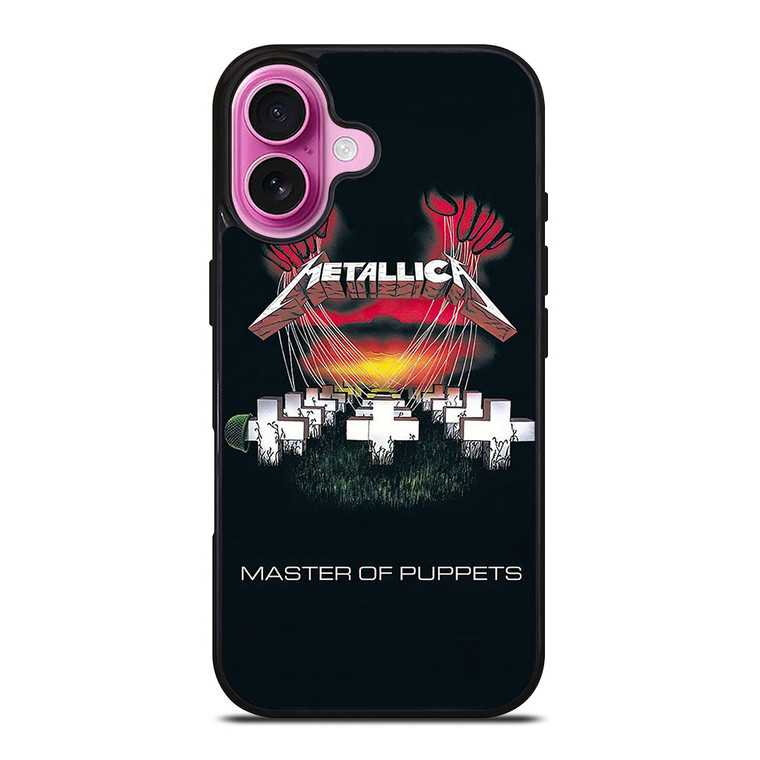 METALLICA MASTER OF PUPPETS ALBUM POSTER iPhone 16 Plus Case Cover