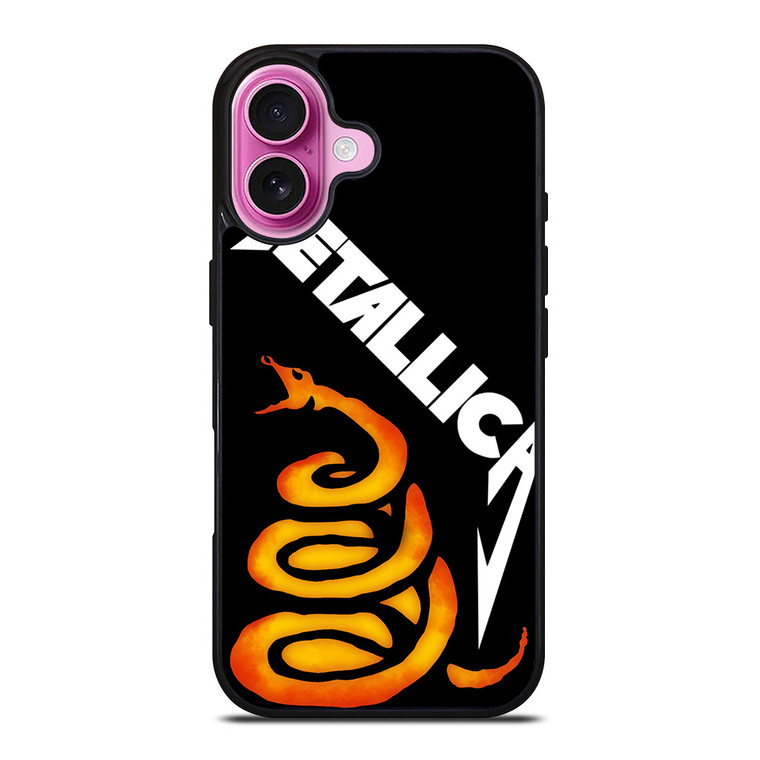 METALLICA METAL BAND SNAKE iPhone 16 Plus Case Cover