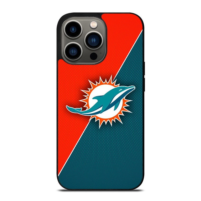 MIAMI DOLPHINS NFL FOOTBALL LOGO iPhone 13 Pro Case Cover