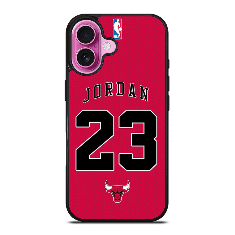 MICHAEL JORDAN 23 CHICAGO BULLS iPhone 16 Plus Case Cover