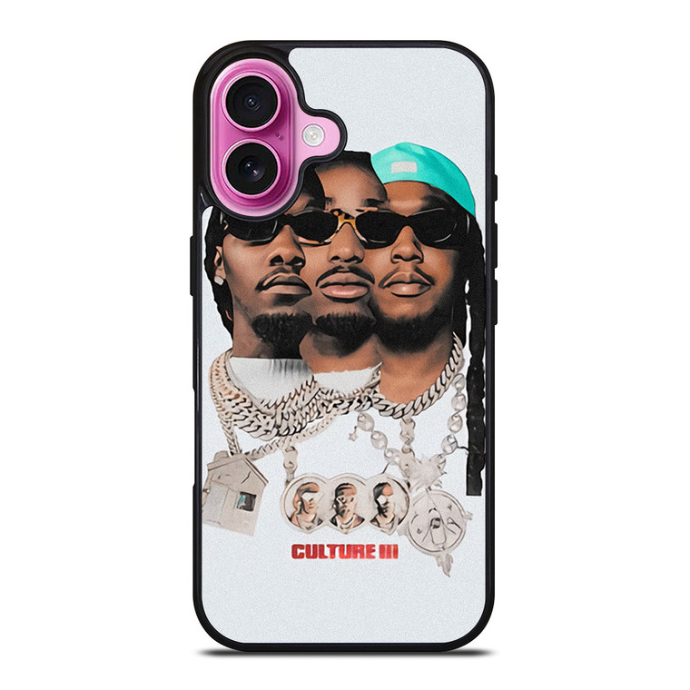 MIGOS CULTURE III HIP HOP iPhone 16 Plus Case Cover