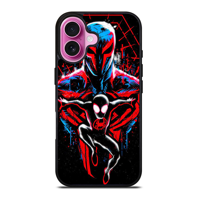 MILES MORALES AND MIGUEL SPIDERMAN ACROSS SPIDER VERSE iPhone 16 Plus Case Cover