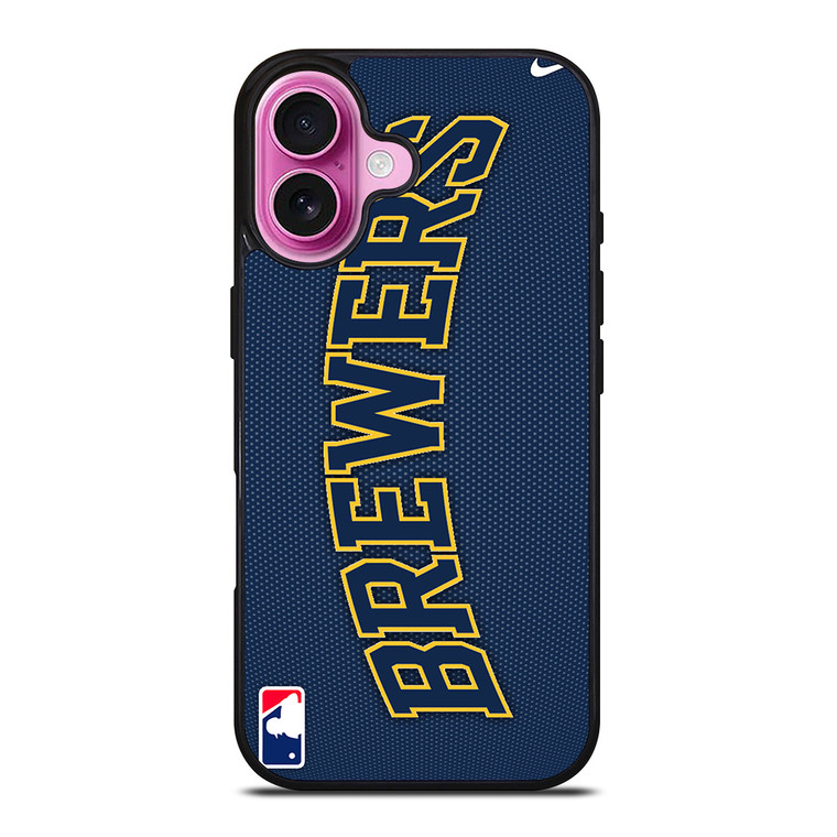 MILWAUKEE BREWERS BASEBALL iPhone 16 Plus Case Cover