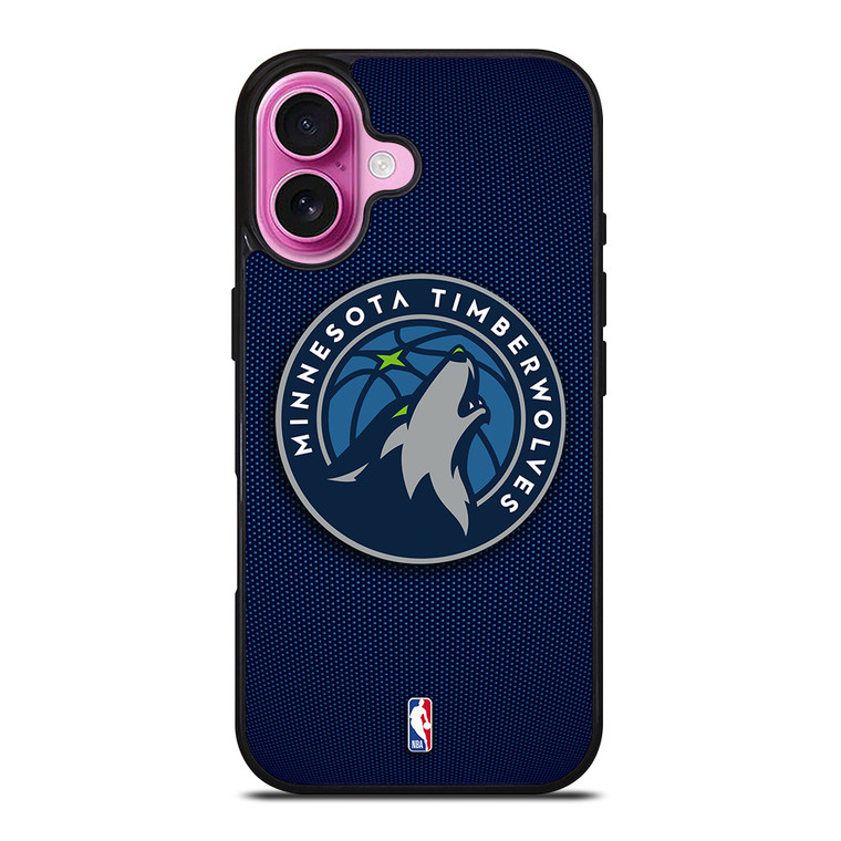 MINNESOTA TIMBERWOLVES BASKETBALL NBA iPhone 16 Plus Case Cover MINNESOTA TIMBERWOLVES BASKETBALL NBA iPhone 16 Plus Case Cover