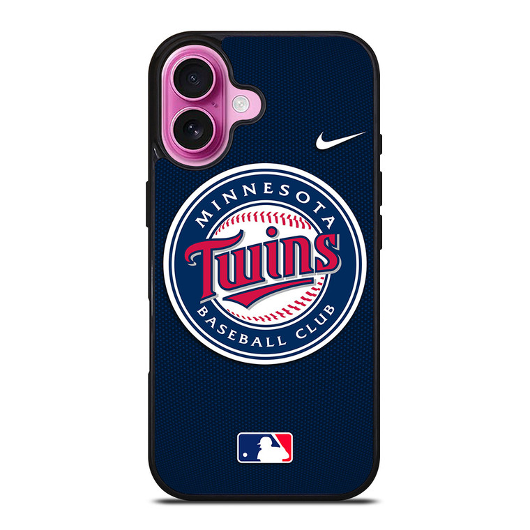MINNESOTA TWINS MLB BASEBALL NIKE iPhone 16 Plus Case Cover