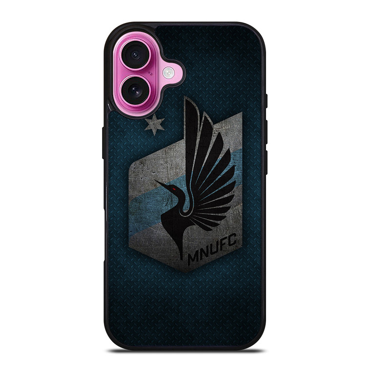 MINNESOTA UNITED FC SOCCER MLS iPhone 16 Plus Case Cover