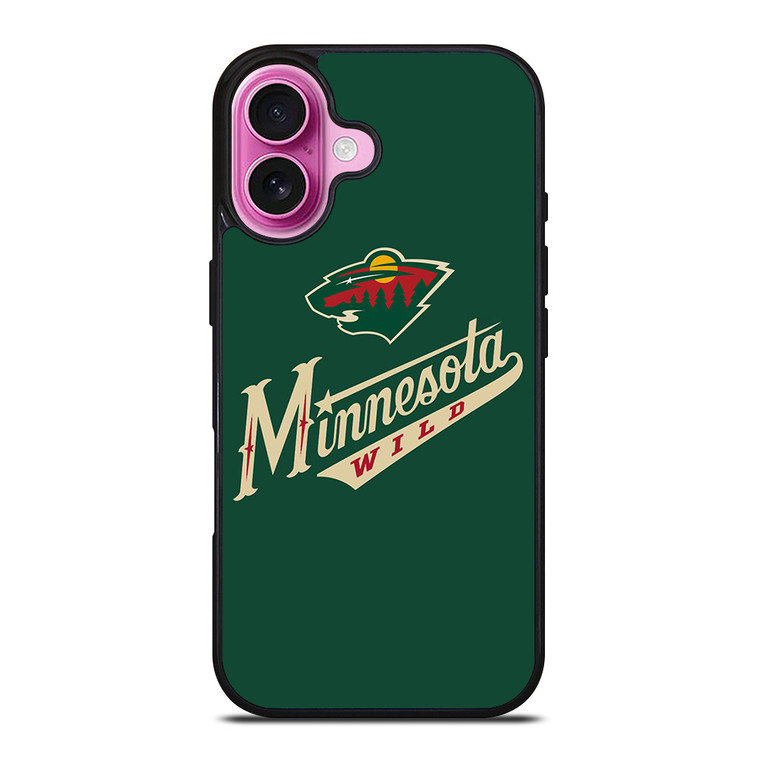 MINNESOTA WILD LOGO NHL HOCKEY TEAM iPhone 16 Plus Case Cover