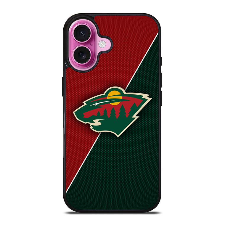 MINNESOTA WILD NHL HOCKEY LOGO iPhone 16 Plus Case Cover