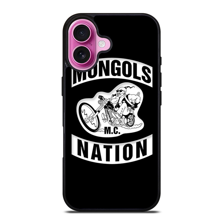 MONGOLS MC NATION CALIFORNIA iPhone 16 Plus Case Cover