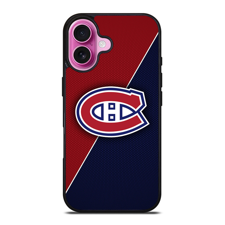 MONTREAL CANADIENS NHL HOCKEY LOGO iPhone 16 Plus Case Cover