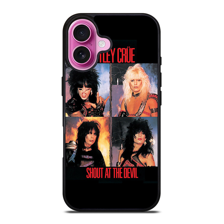 MOTLEY CRUE SHOUT AT THE DEVIL iPhone 16 Plus Case Cover