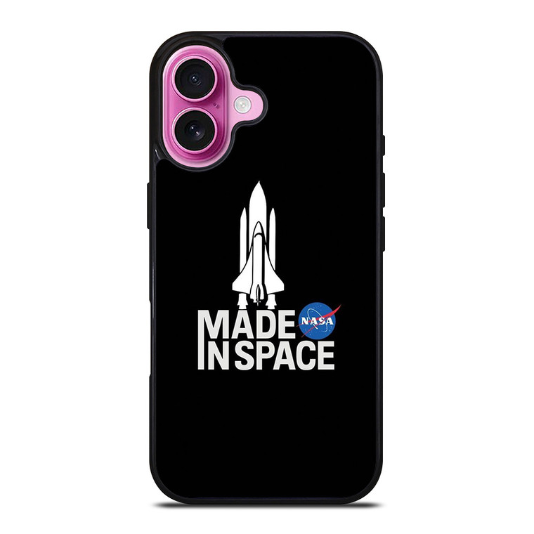 NASA MADE IN SPACE LOGO iPhone 16 Plus Case Cover
