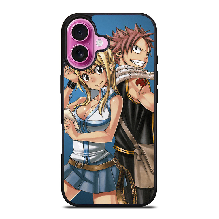NATSU LUCY FAIRY TAIL ANIME iPhone 16 Plus Case Cover