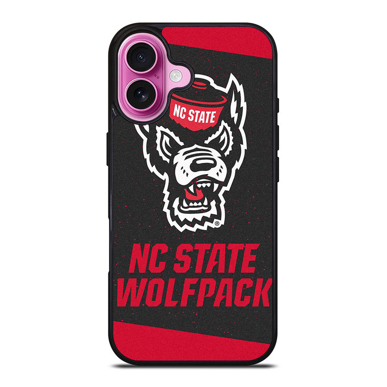 NC NORTH CAROLINA WOLFPACK FOOTBALL ICON iPhone 16 Plus Case Cover