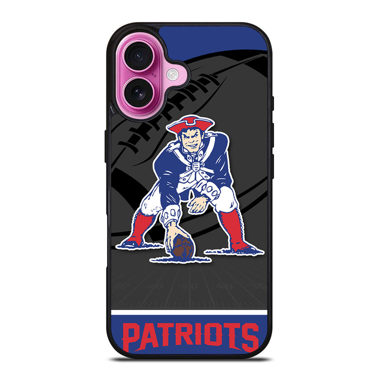 NEW ENGLAND PATRIOTS NFL TEAM iPhone 16 Plus Case Cover