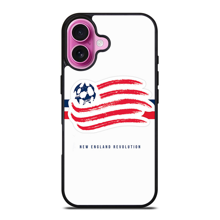 NEW ENGLAND REVOLUTION SOCCER iPhone 16 Plus Case Cover NEW ENGLAND REVOLUTION SOCCER iPhone 16 Plus Case Cover
