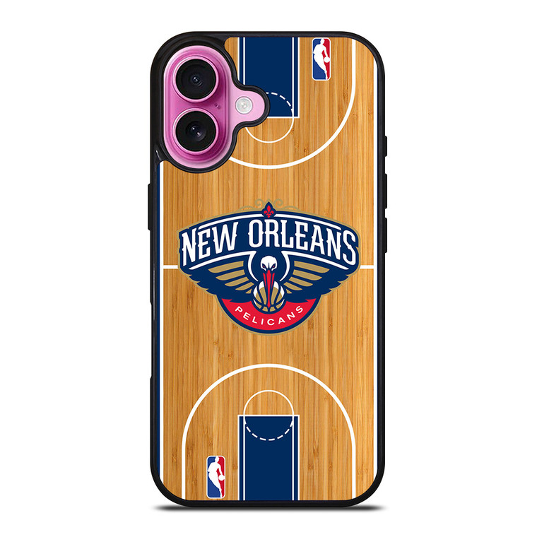 NEW ORLEANS PELICANS NBA ARENA iPhone 16 Plus Case Cover