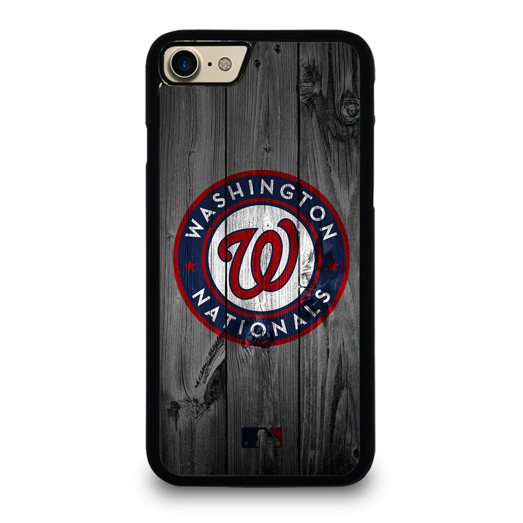 WASHINGTON NATIONALS BASEBALL MLB WOOD LOGO iPhone 7 / 8 Case Cover