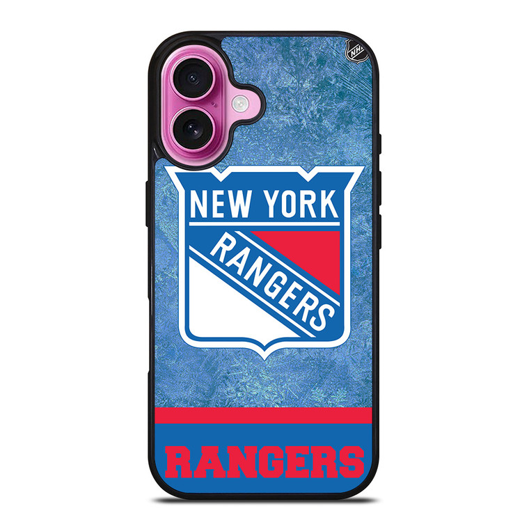 NEW YORK RANGERS HOCKEY TEAM iPhone 16 Plus Case Cover