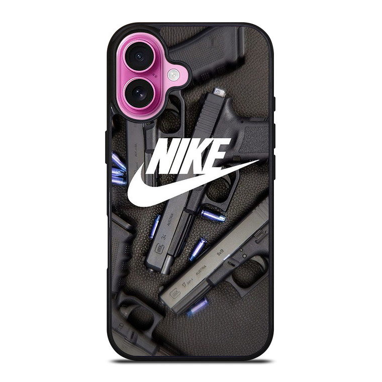 NIKE HAND GUN REVOLVER iPhone 16 Plus Case Cover