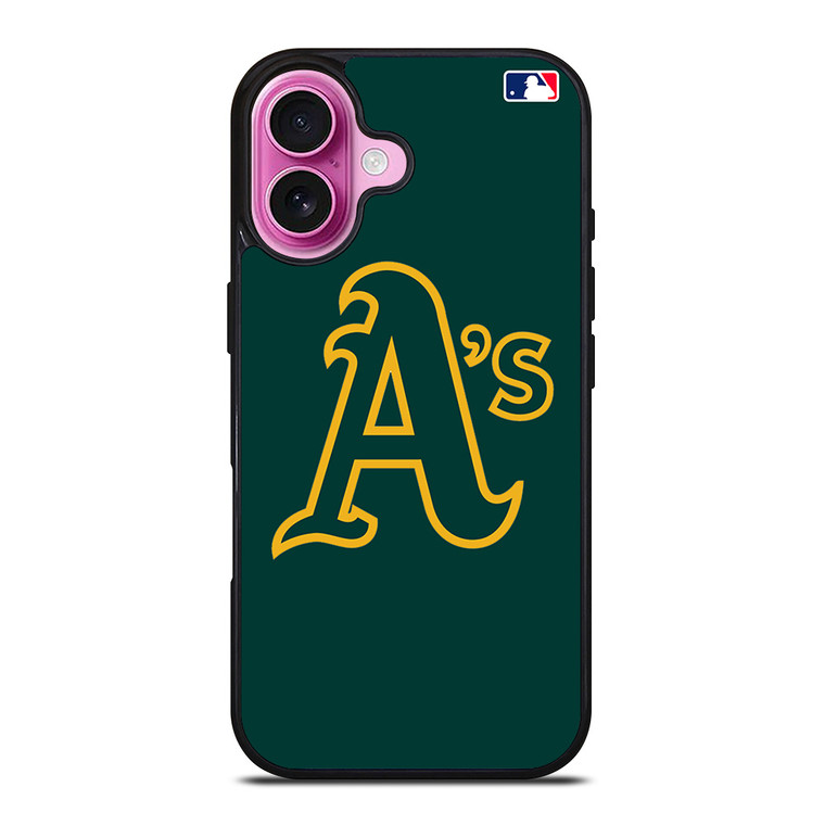 OAKLAND ATHLETICS MLB LOGO iPhone 16 Plus Case Cover