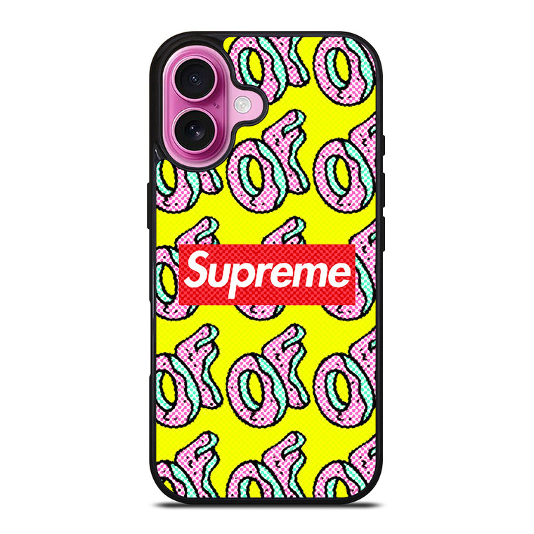 ODD FUTURE OF GOLF WANG SUPREME iPhone 16 Plus Case Cover