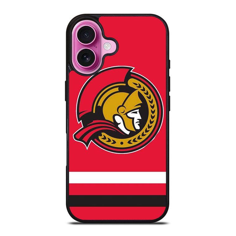 OTTAWA SENATORS LOGO HOCKEY TEAM LOGO iPhone 16 Plus Case Cover
