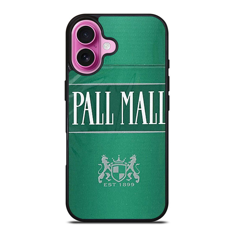 PALL MALL CIGARETTES GREEN iPhone 16 Plus Case Cover