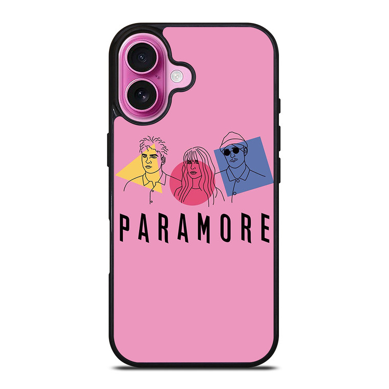PARAMORE ROCK BAND PINK iPhone 16 Plus Case Cover