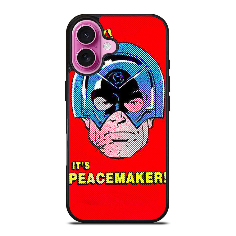 PEACEMAKER SUPERHERO JOHN CENA CARTOON ART iPhone 16 Plus Case Cover