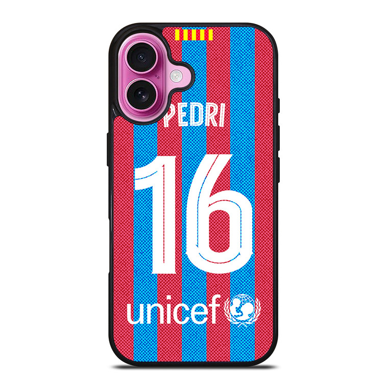 PEDRI 16 FC BARCELONA 2022 iPhone 16 Plus Case Cover