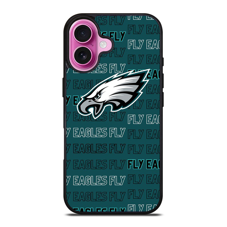 PHILADELPHIA EAGLES LOGO FLY EAGLE FLY iPhone 16 Plus Case Cover