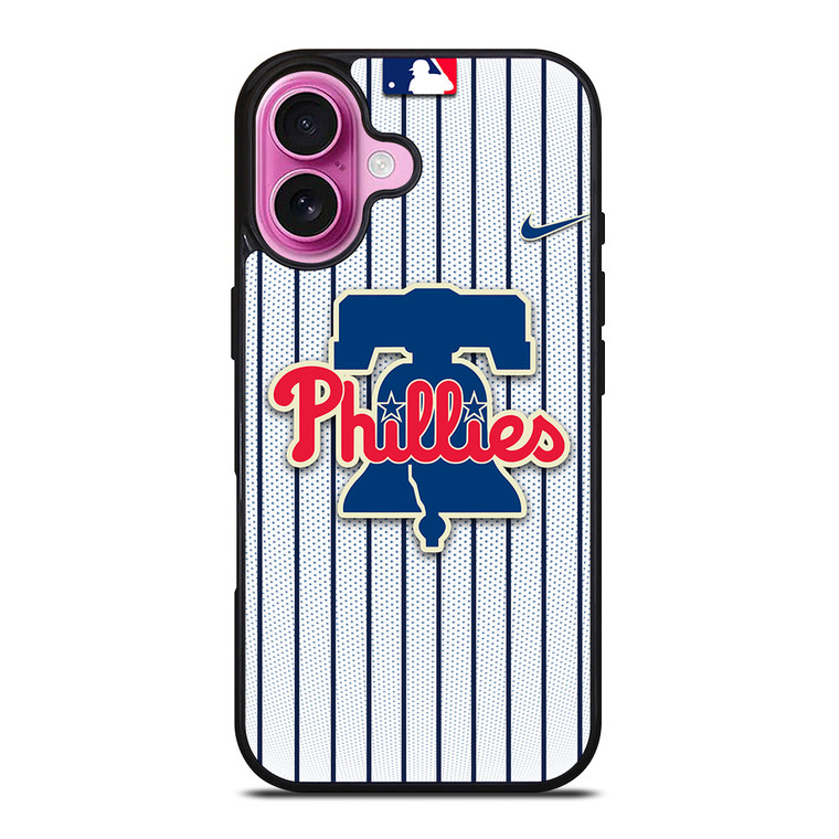 PHILADELPHIA PHILLIES MLB NIKE iPhone 16 Plus Case Cover