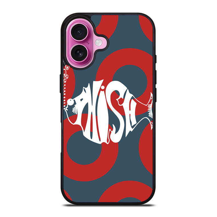 PHISH ROCK BAND LOGO iPhone 16 Plus Case Cover