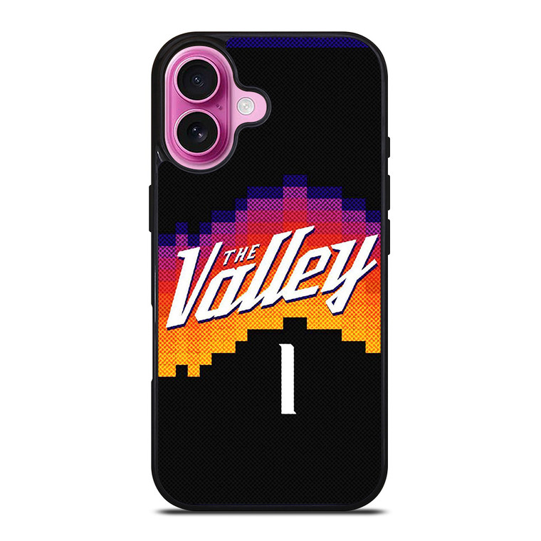 PHOENIX SUNS NBA DEVIN BOOKER BASKETBALL iPhone 16 Plus Case Cover