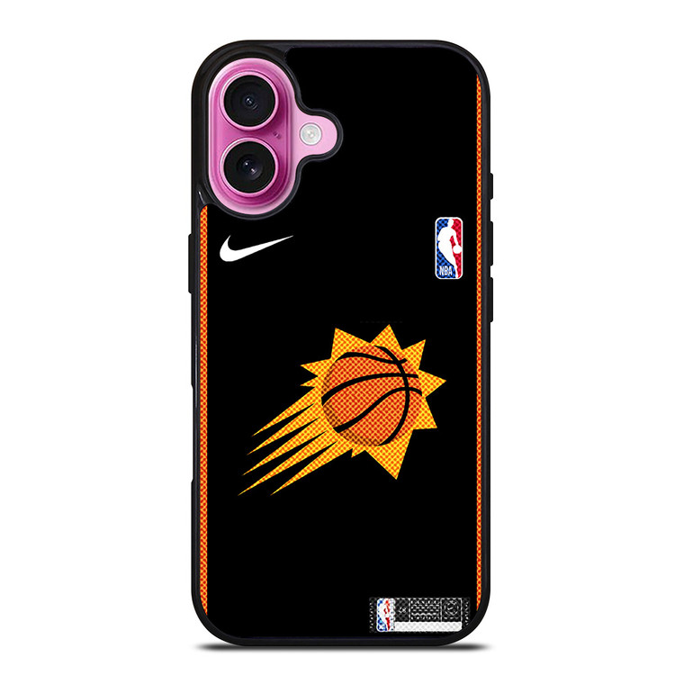 PHOENIX SUNS NIKE NBA BASKETBALL iPhone 16 Plus Case Cover PHOENIX SUNS NIKE NBA BASKETBALL iPhone 16 Plus Case Cover