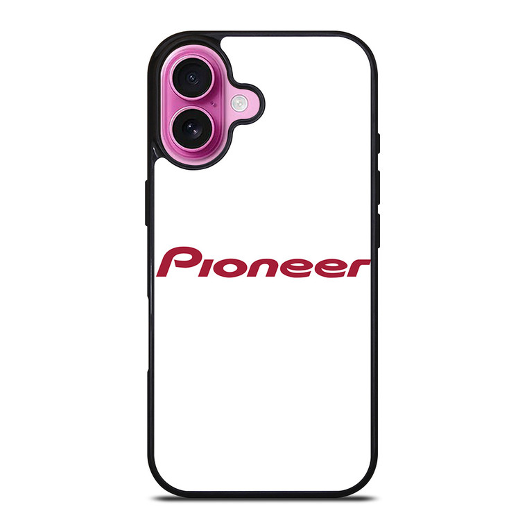 PIONEER LOGO iPhone 16 Plus Case Cover