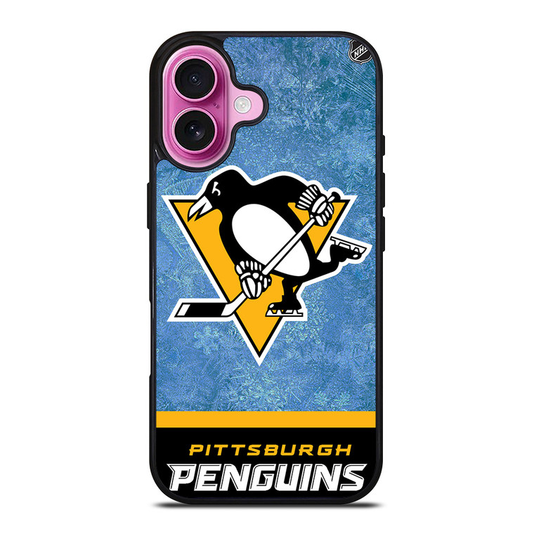 PITTSBURGH PENGUINS HOCKEY TEAM iPhone 16 Plus Case Cover